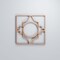 Ekena Millwork Extra Small Gypsum Decorative Fretwork Wood Wall Panels, Cherry, 7 3/8"W x 7 3/8"H x 3/8"T WALW08X08X0375GYPCH - alternate 4